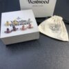 6930127d12f62673a6fac6a9 Vivienne Westwood Irregular Round Diamond Stud Earrings