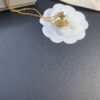 6930127f12f62673a6fac6ac British Museum Three-Dimensional Full Diamond Saturn Necklace in Gold Color
