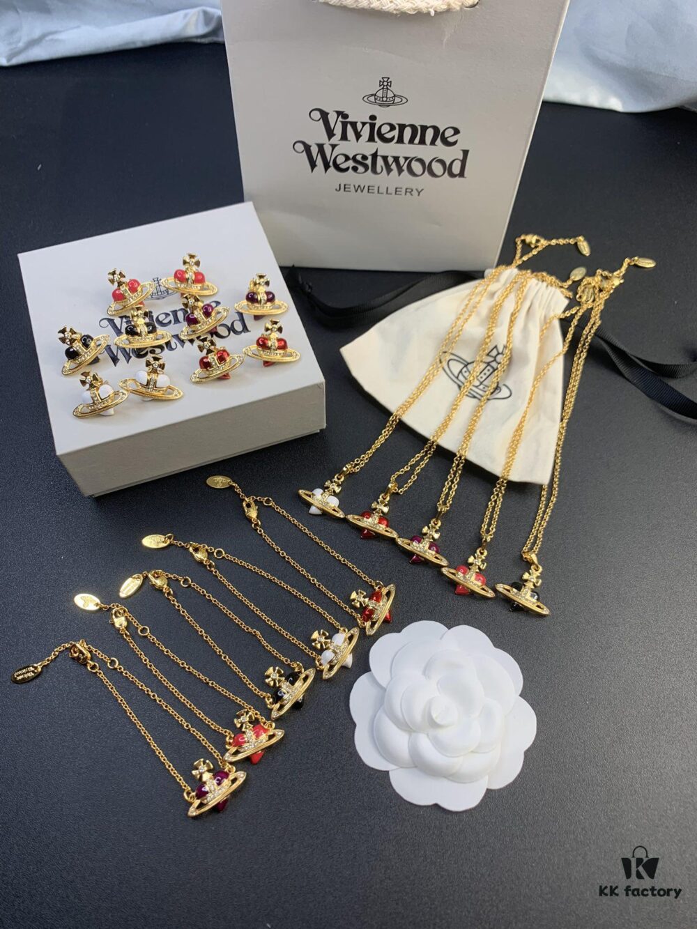 6930128912f62673a6fac6ba West Queen Golden Resin Heart Necklace, Bracelet, and Earring Set, Available in Multiple Colors