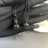 West Queen Black Gold 3D Earth Necklace Bracelet Earrings