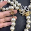 693012ea12f62673a6fac751 West Queen Full Diamond Horse Hoof Pearl Necklace, Superb Quality