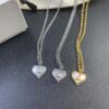 6930130412f62673a6fac77c Vivienne Westwood Pearl and Crystal Necklace and Stud Earrings Set, Available in Purple Crystal with White Shell and White Crystal with White Shell