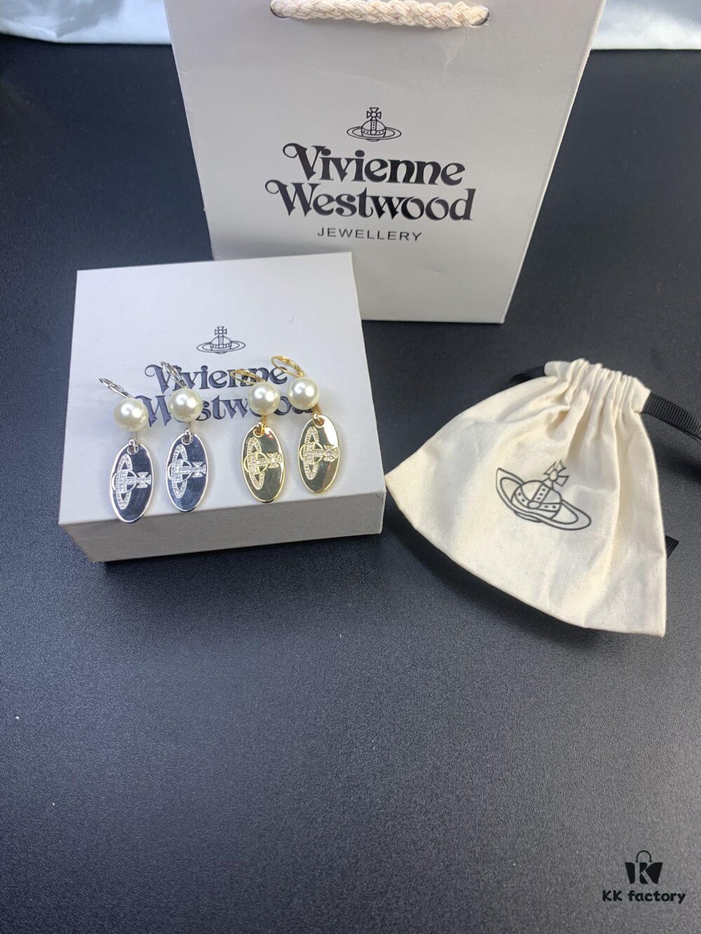 6930130b12f62673a6fac783 New Arrival Today: Vivienne Westwood-inspired Zircon Oval Pendant Mixed-style Earrings