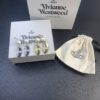 New Arrival Today: Vivienne Westwood-inspired Zircon Oval Pendant Mixed-style Earrings