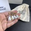 West Dame Gourd Pearl Earrings
