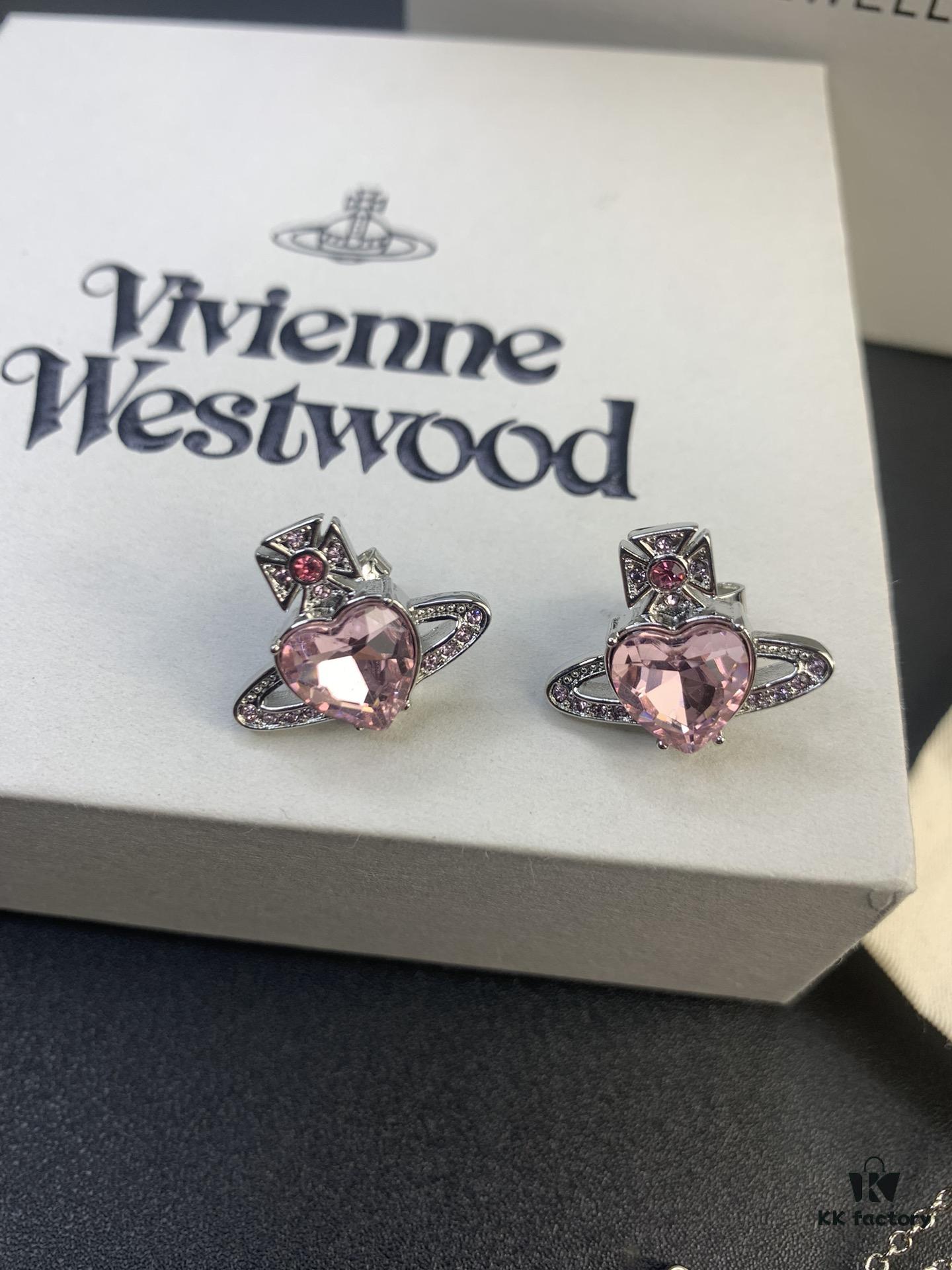 6930131e12f62673a6fac79c West Queen Pink Diamond Necklace, Bracelet, and Earring Set in Gold-Plated Material