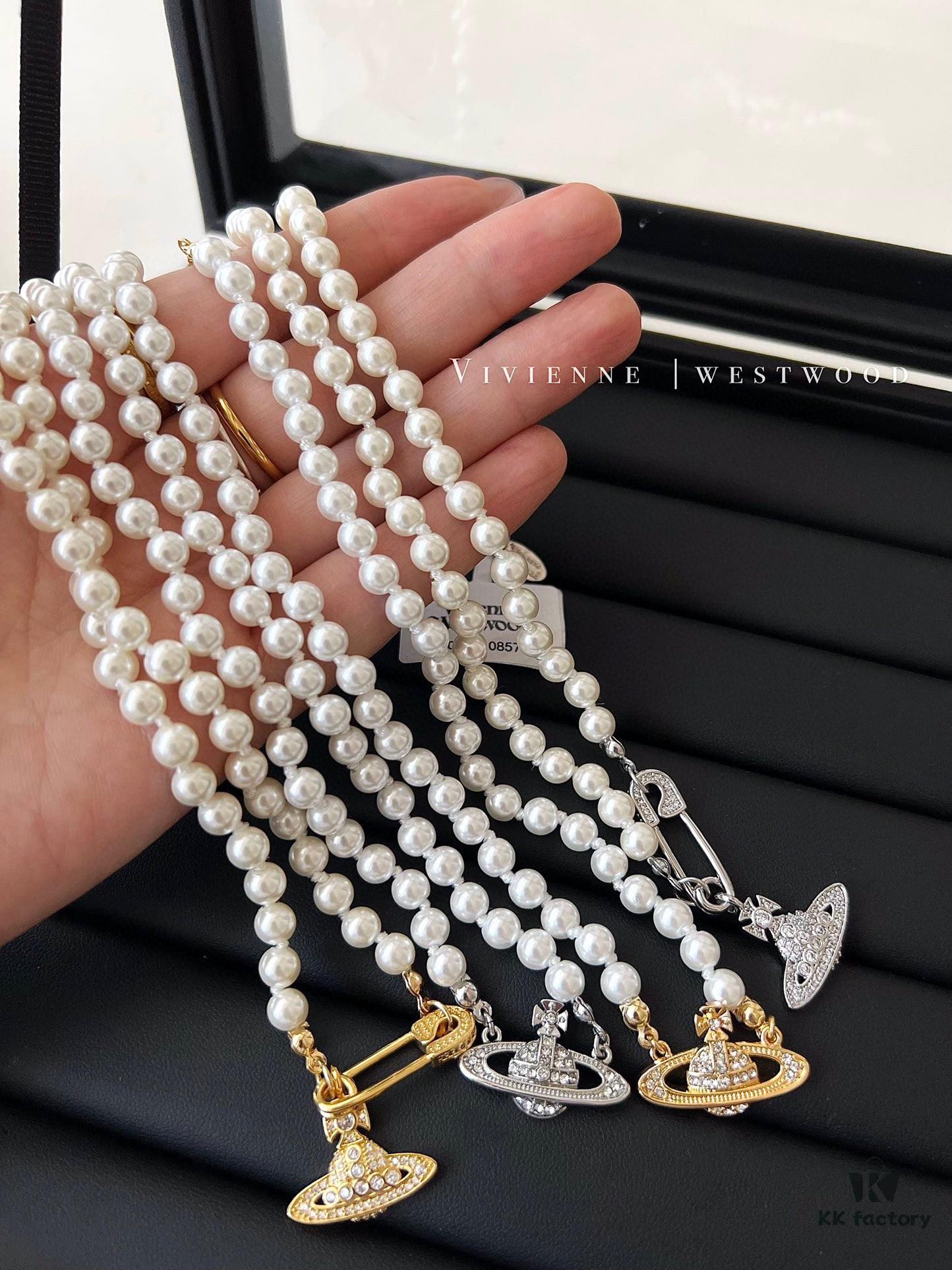 6930135812f62673a6fac7df Vivienne Westwood Saturn Series Necklace/Bracelet Eight Styles Collection