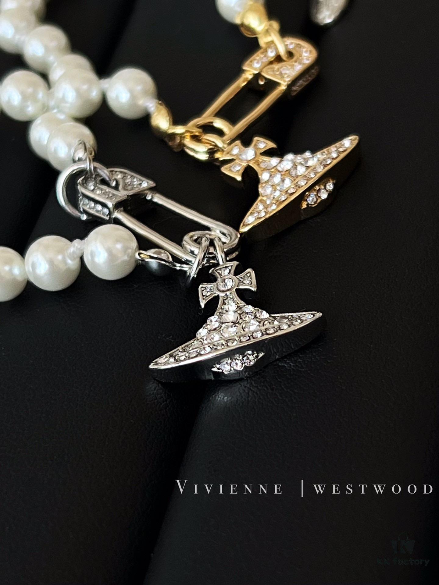 6930135812f62673a6fac7e0 Vivienne Westwood Saturn Series Necklace/Bracelet Eight Styles Collection