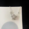 6930136b12f62673a6fac7fb FlowerGirl White Gold Champagne Gold Graff Floral Duo Necklace