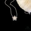 FlowerGirl White Gold Graff Floral Necklace