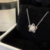 FlowerGirl White Gold Graff Floral Necklace