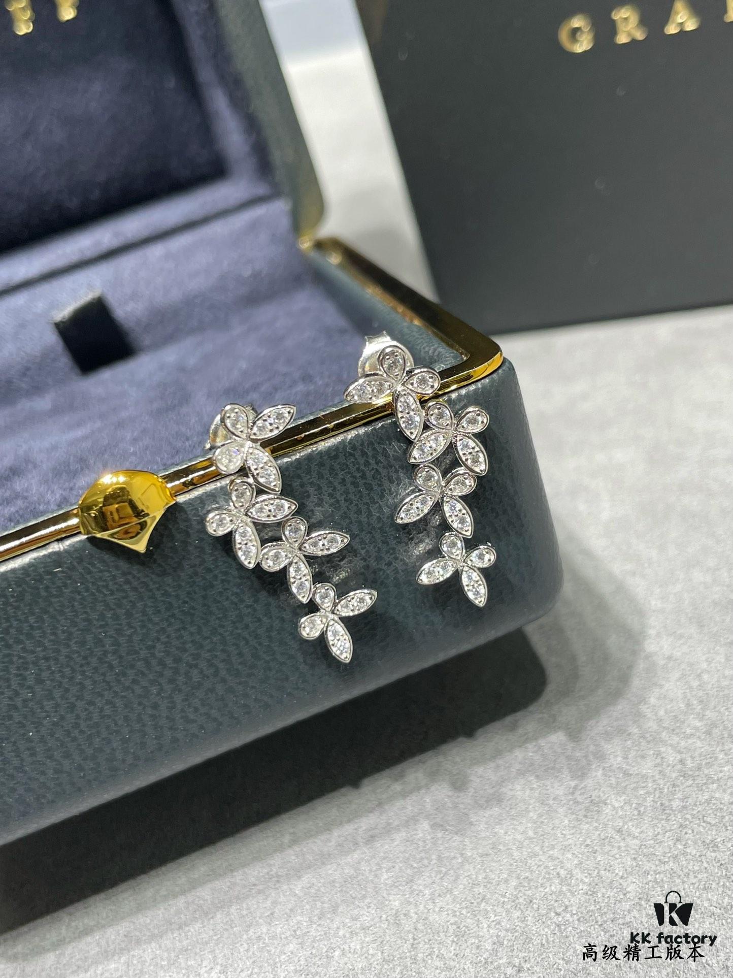 6930138412f62673a6fac821 Graff Four Butterfly Stud Earrings, High Jewelry Collection