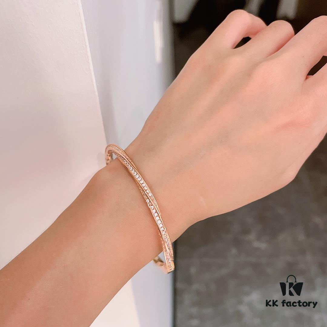 6930139612f62673a6fac83b Top Brand Graff Bracelet, Luxury Jewelry Custom Simulation Diamond Series, Premium Electroplated Gold Silver Material, In Stock AE33558