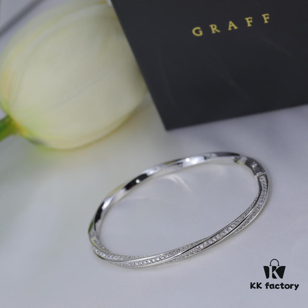 6930139912f62673a6fac83e Top Brand Graff Bracelet, Luxury Jewelry Custom Simulation Diamond Series, Premium Electroplated Gold Silver Material, In Stock AE33558