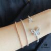 6930139c12f62673a6fac843 Graff Double Butterfly Open Bangle Bracelet Jewelry Featuring Top-Tier Zirconia