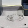 693013a212f62673a6fac84b Graff Double Butterfly Open Bangle Bracelet Jewelry Featuring Top-Tier Zirconia