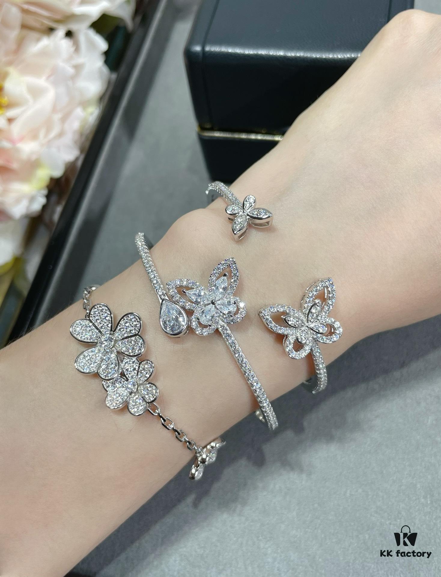 693013a512f62673a6fac850 Graff Butterfly Teardrop Bracelet Jewelry with Top Quality Zirconia, Vivid and Exquisitely Crafted