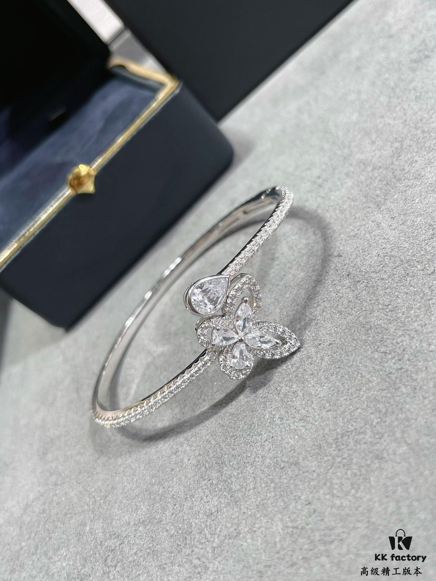 693013a612f62673a6fac851 Graff Butterfly Teardrop Bracelet Jewelry with Top Quality Zirconia, Vivid and Exquisitely Crafted