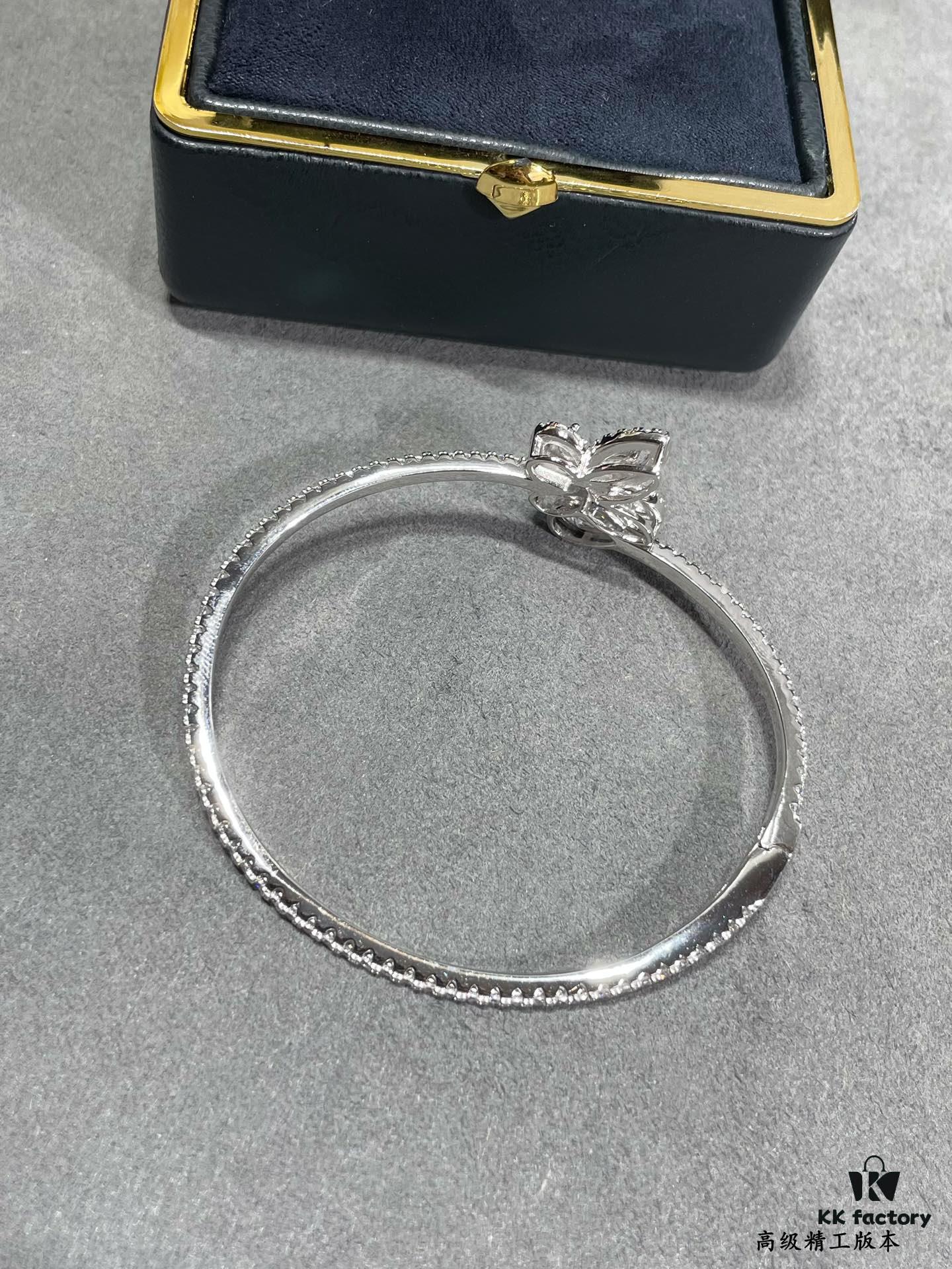 693013ac12f62673a6fac85d Graff Butterfly Teardrop Bracelet Jewelry with Top Quality Zirconia, Vivid and Exquisitely Crafted