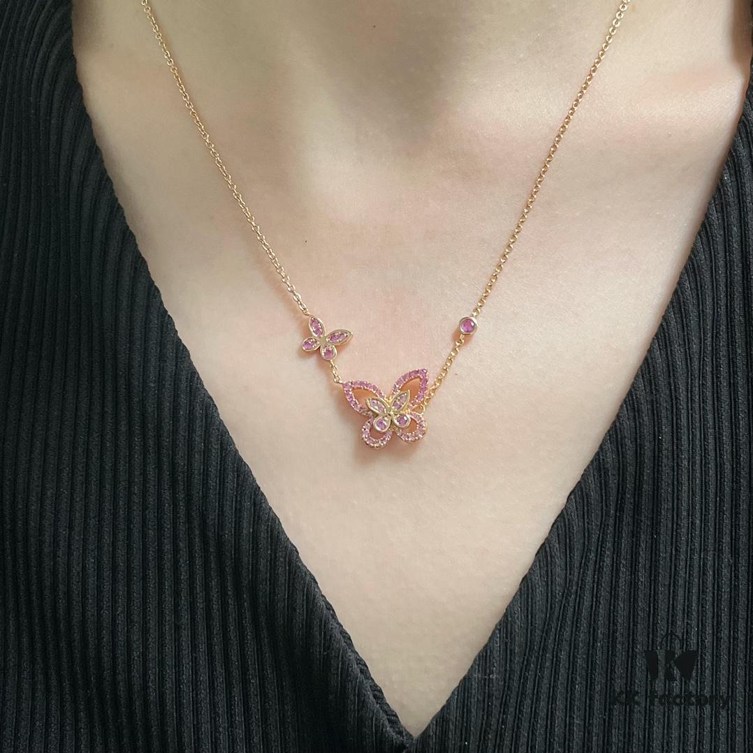 693013bc12f62673a6fac874 Graff Pink Diamond Bow Necklace, High Jewelry Piece