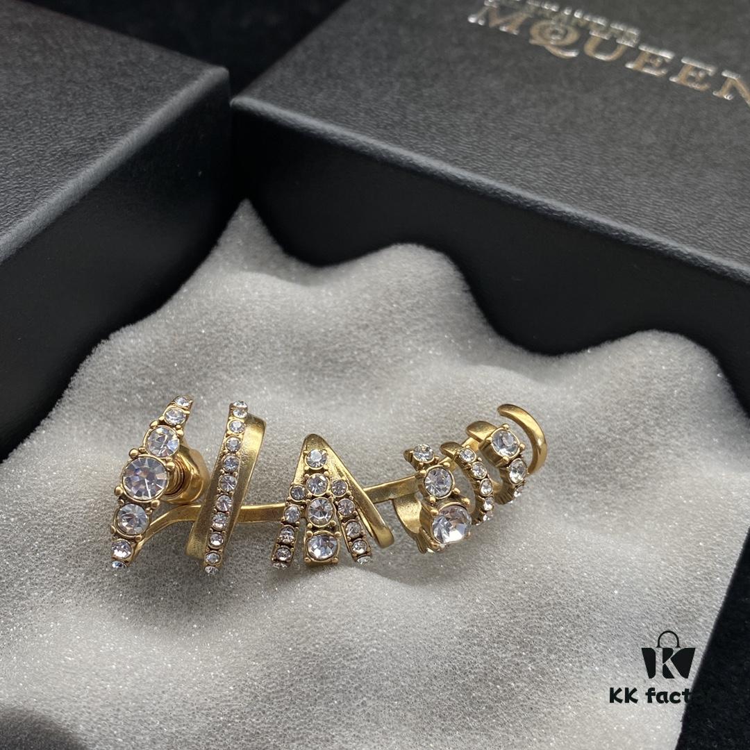 Alexander McQueen New Stud Earrings