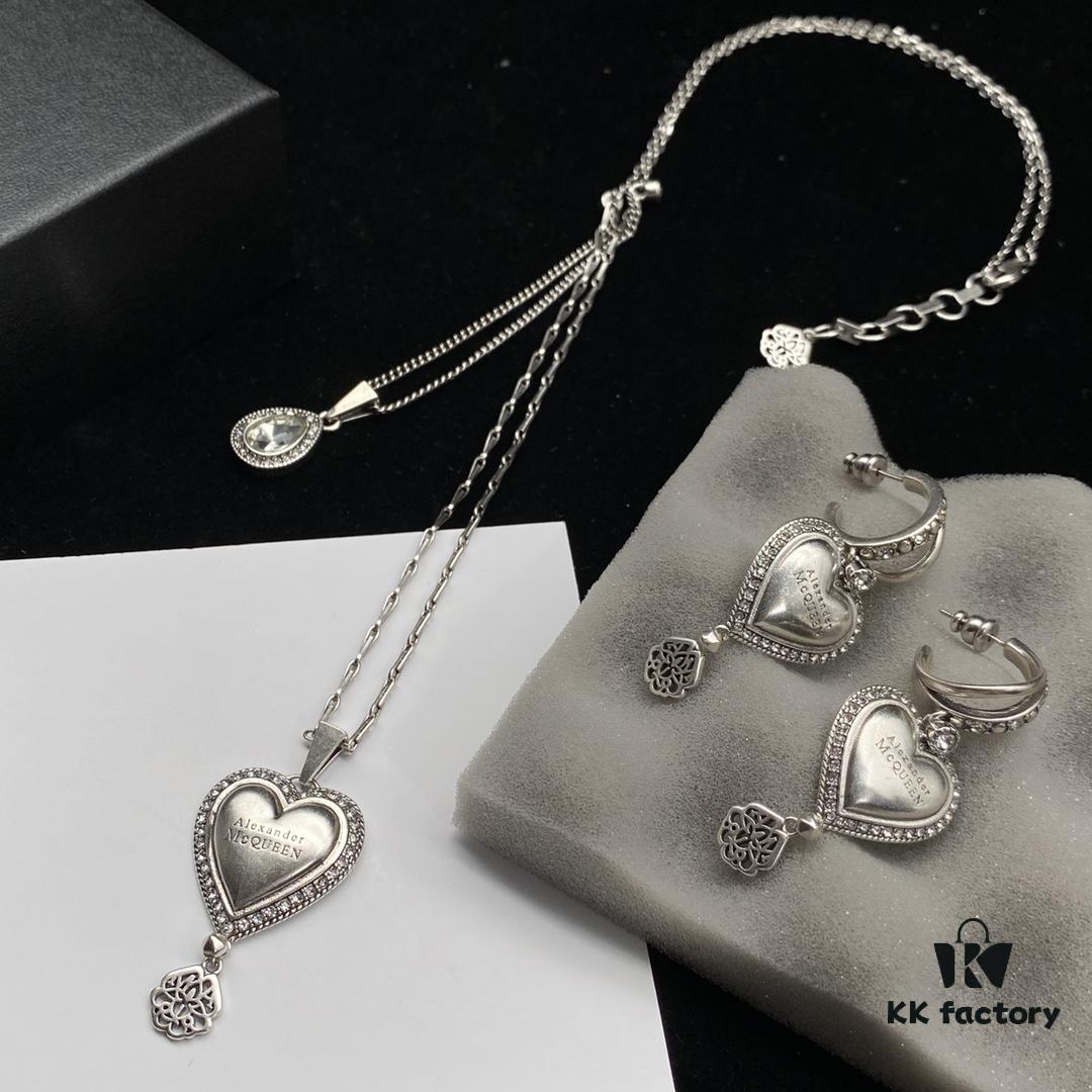 Alexander McQueen New Collection Set Necklaces Earrings