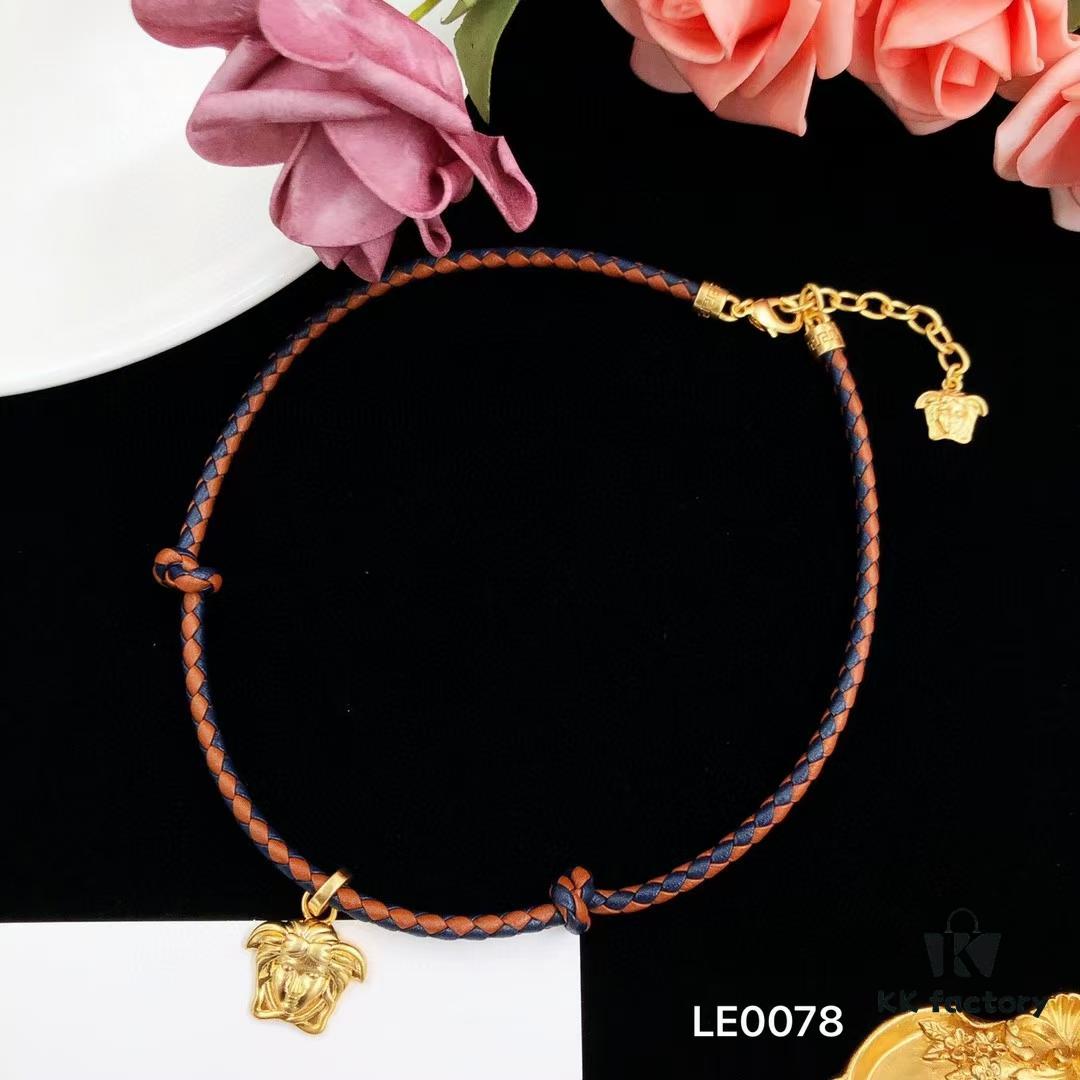 693013e612f62673a6fac8b5 Original Quality 👑 Versace Medusa Maze Design Necklace