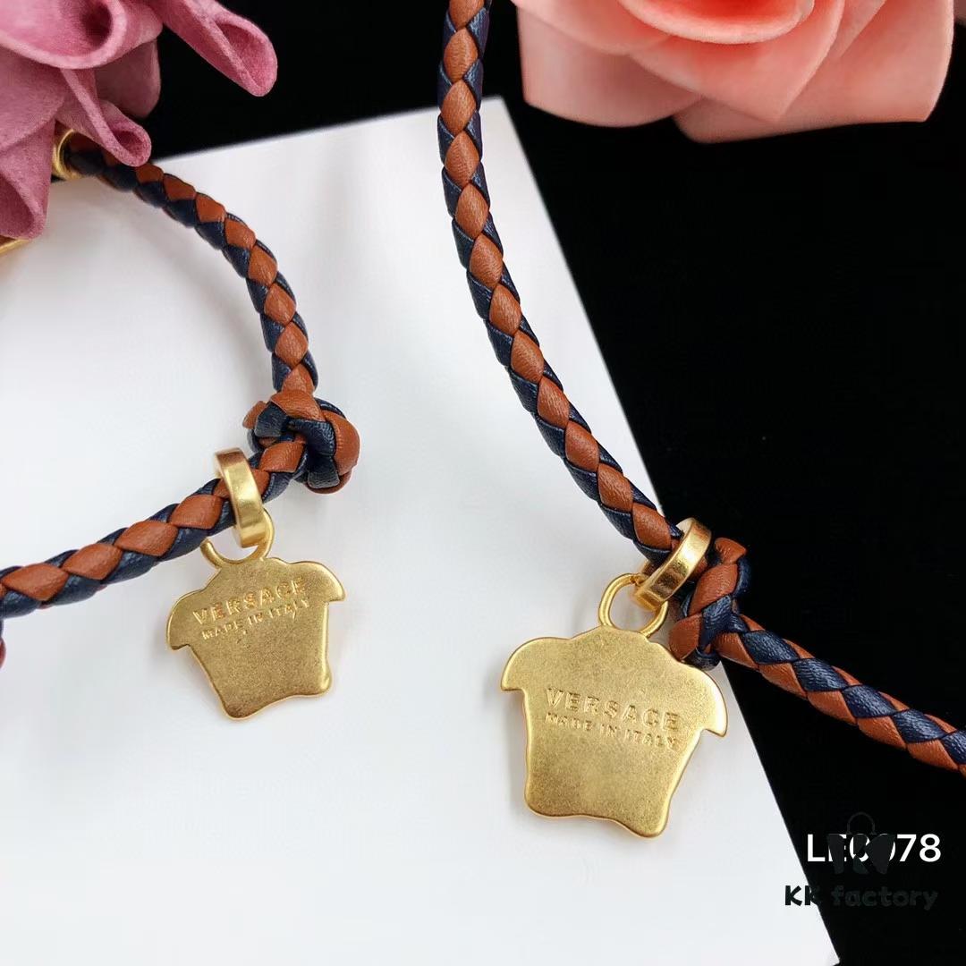 693013e612f62673a6fac8b7 Original Quality 👑 Versace Medusa Maze Design Necklace