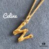 693013f112f62673a6fac8c4 Celine Letter Necklace, Must-Have Fashion Accessory