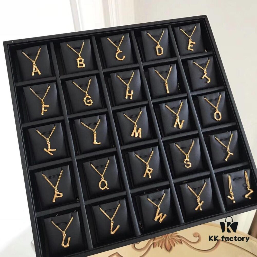 693013f112f62673a6fac8c5 Celine Letter Necklace, Must-Have Fashion Accessory