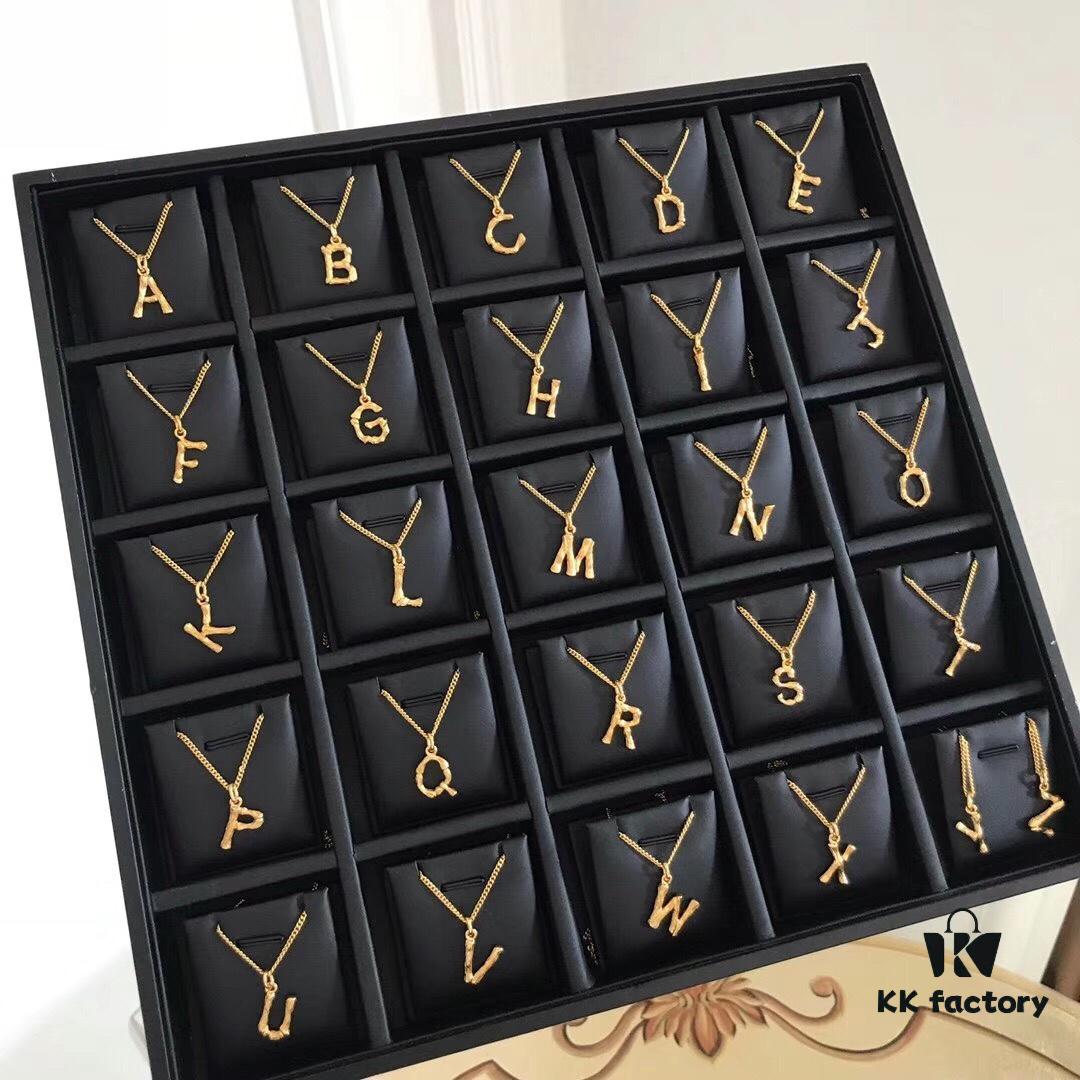 693013f112f62673a6fac8c5 Celine Letter Necklace, Must-Have Fashion Accessory