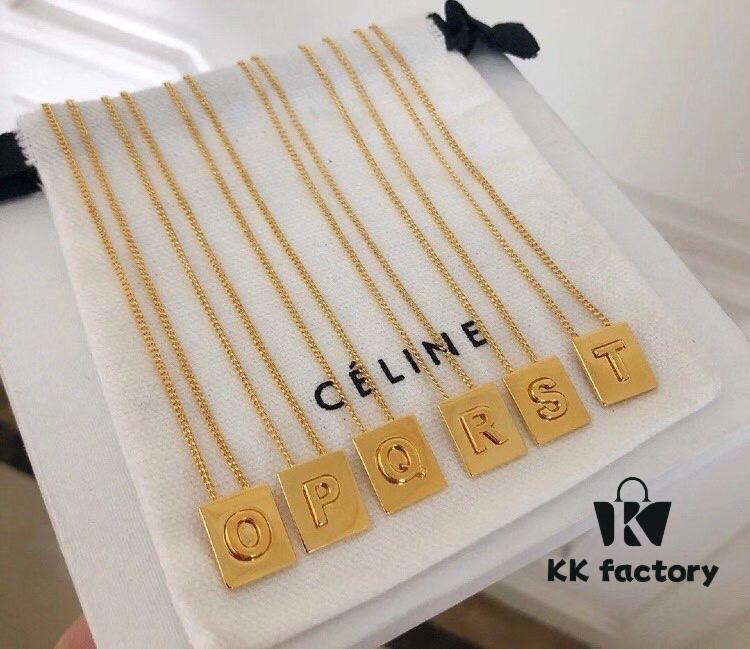693013f512f62673a6fac8c9 Celine S925 Sterling Silver Alphabet Pendant Necklace – All 26 Letters Available! Adjustable Chain with Custom 3D Cubic Letter Design, Premium Craftsmanship, Elegant and Versatile for Every Style