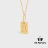 6930140512f62673a6fac8e1 CELINE - Minimalist Luxury Square Pendant Necklace