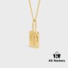 6930140812f62673a6fac8ea CELINE - Minimalist Luxury Square Pendant Necklace