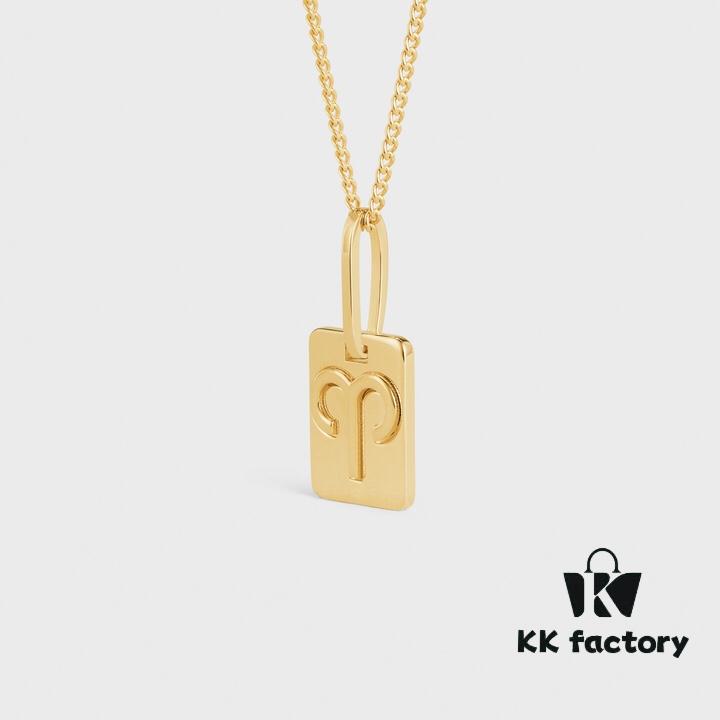6930140812f62673a6fac8ea CELINE - Minimalist Luxury Square Pendant Necklace