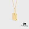 6930140c12f62673a6fac8ef CELINE - Minimalist Luxury Square Pendant Necklace