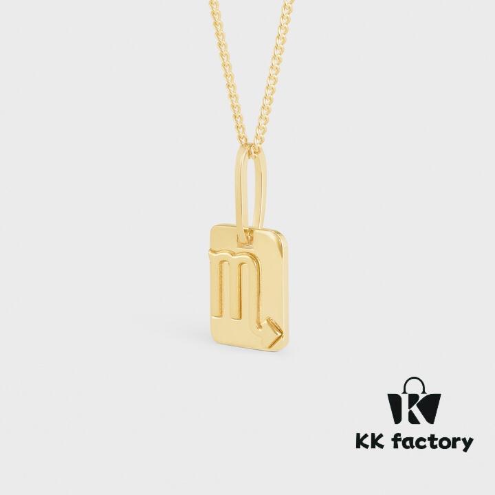 6930140c12f62673a6fac8ef CELINE - Minimalist Luxury Square Pendant Necklace