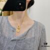 Celine New Letter Necklace / Earrings