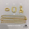 Celine New Letter Necklace / Earrings