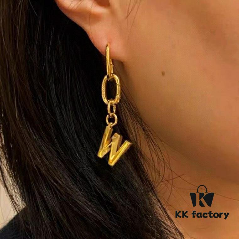 6930143112f62673a6fac922 Celine Hot Sale! Brand New 2021 Multi-Way Alphabet Earrings and Necklace
