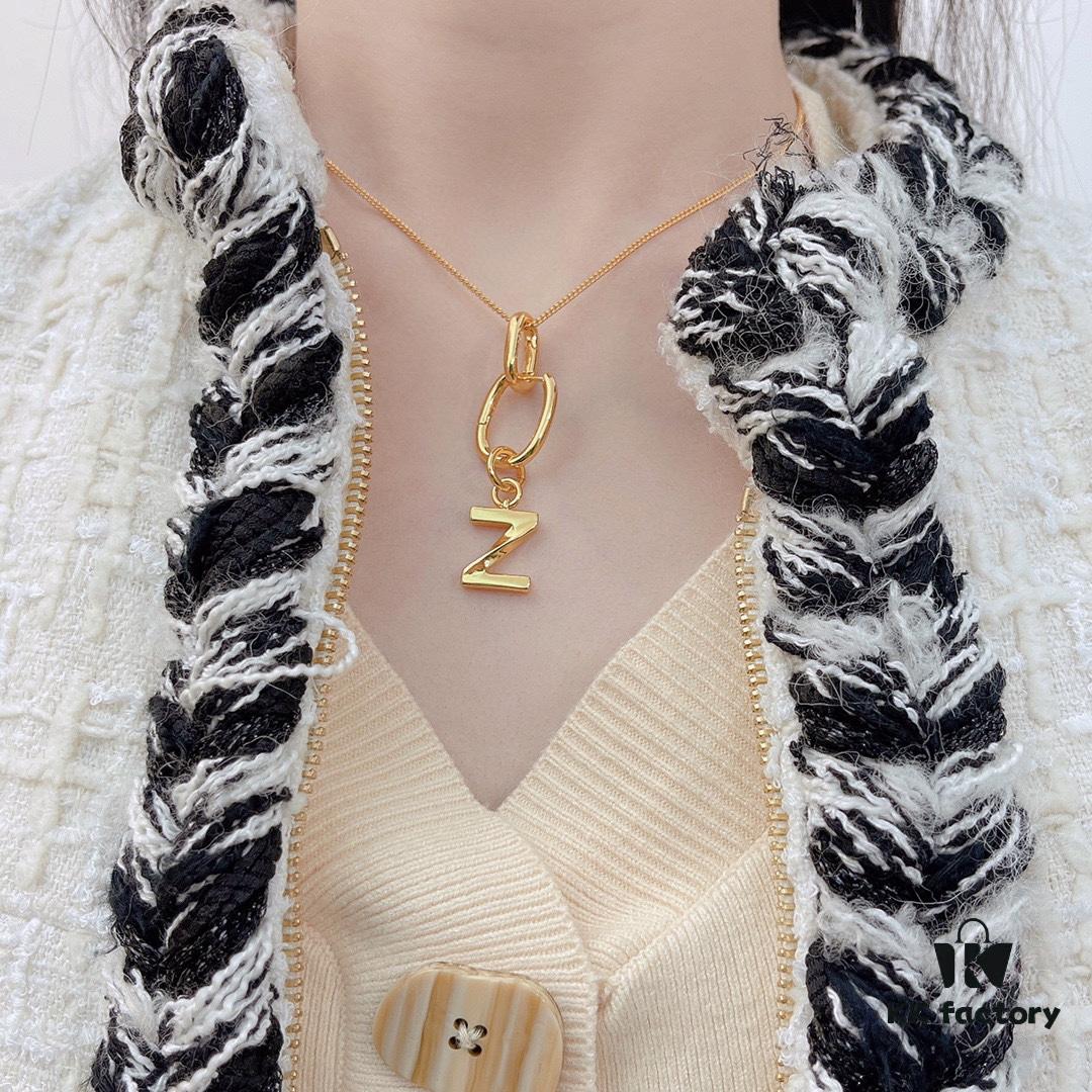6930143112f62673a6fac924 Celine Hot Sale! Brand New 2021 Multi-Way Alphabet Earrings and Necklace