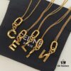 6930143412f62673a6fac927 Celine Hot Sale! Brand New 2021 Multi-Way Alphabet Earrings and Necklace