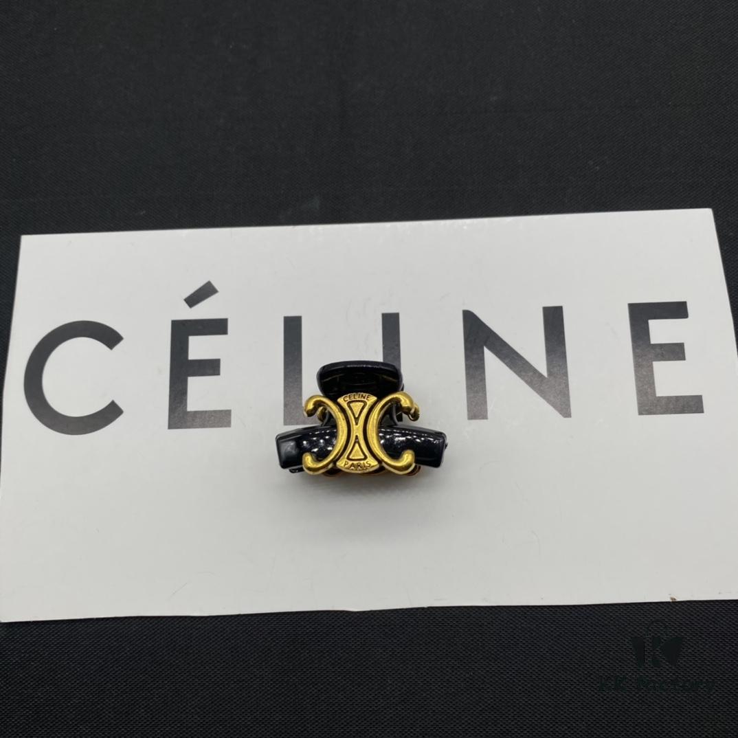 6930146a12f62673a6fac967 Celine Carefree and Natural European-American Style Suitable for Various Occasions, Simple Yet Elegant, Authentic Match Material Hair Clip