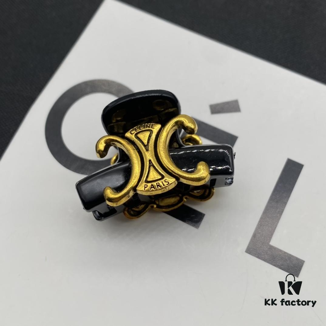 6930146c12f62673a6fac968 Celine Carefree and Natural European-American Style Suitable for Various Occasions, Simple Yet Elegant, Authentic Match Material Hair Clip