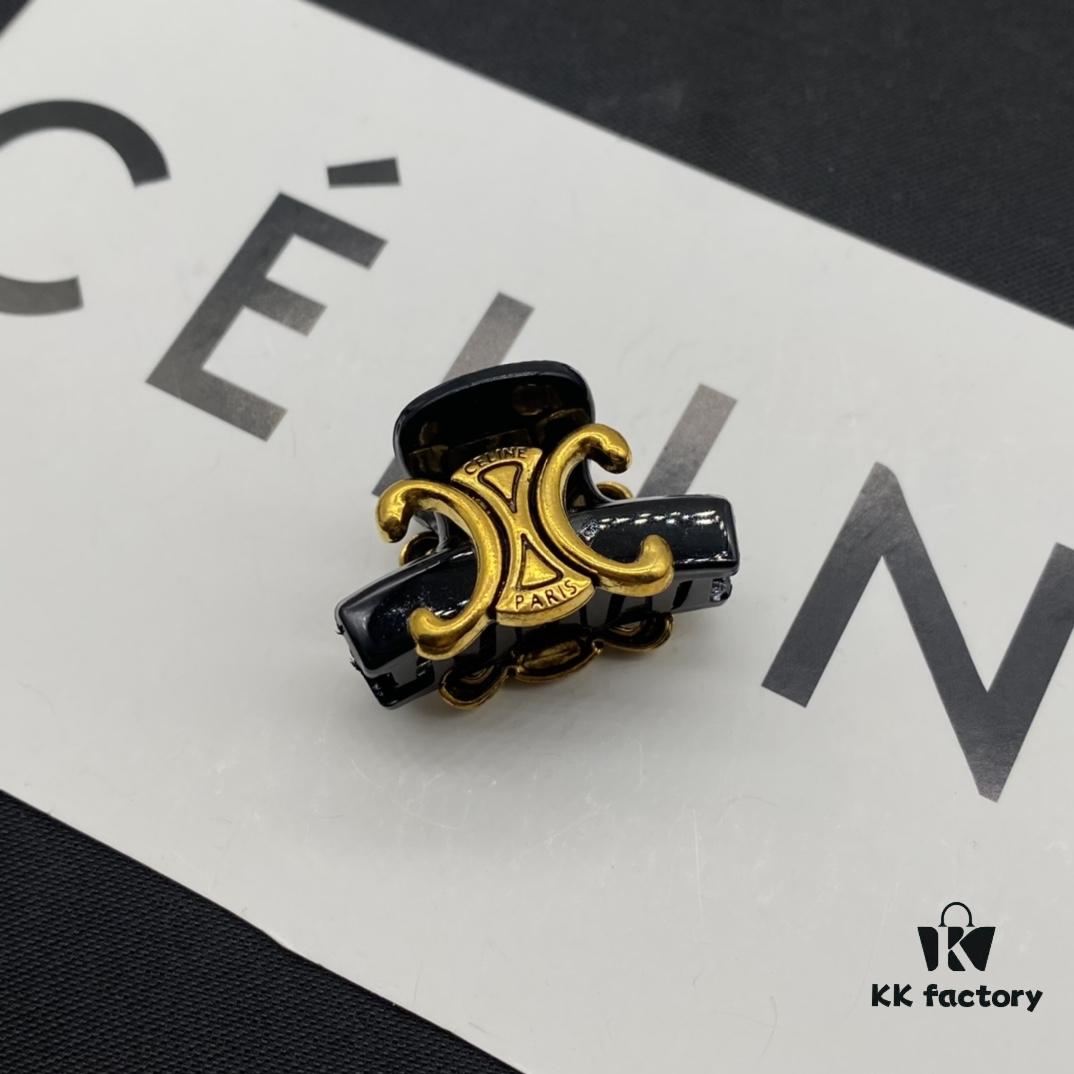 6930146d12f62673a6fac969 Celine Carefree and Natural European-American Style Suitable for Various Occasions, Simple Yet Elegant, Authentic Match Material Hair Clip