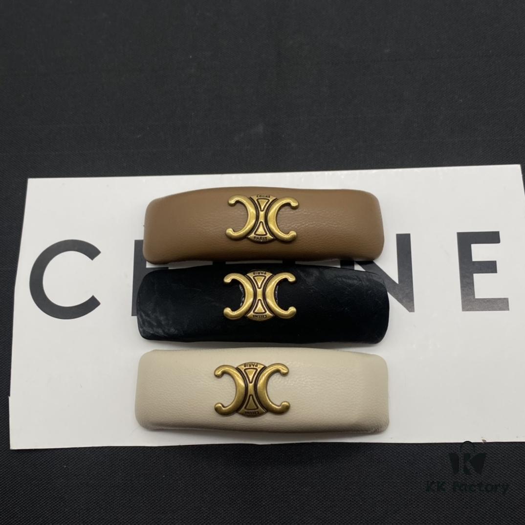 6930146d12f62673a6fac96a Celine Hair Clip, Effortless European and American Style, Suitable for Various Occasions, Simple Yet Elegant, Made with Original Matched Materials