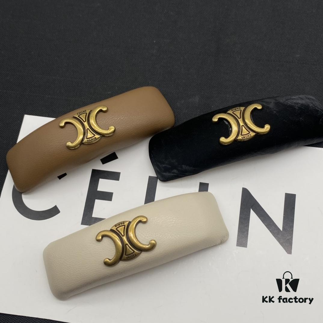6930146e12f62673a6fac96c Celine Hair Clip, Effortless European and American Style, Suitable for Various Occasions, Simple Yet Elegant, Made with Original Matched Materials