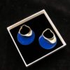6930147312f62673a6fac974 Celine 2021 European and American Style Plated Metal Enamel Vintage New Trend Irregular Exaggerated Geometric Large Hoop Earrings with Clip