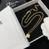 6930147712f62673a6fac978 Celine New Classic Diamond-Encrusted Elegant Necklace