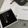 Celine 21 Limited Edition Rhinestone Letter Necklace